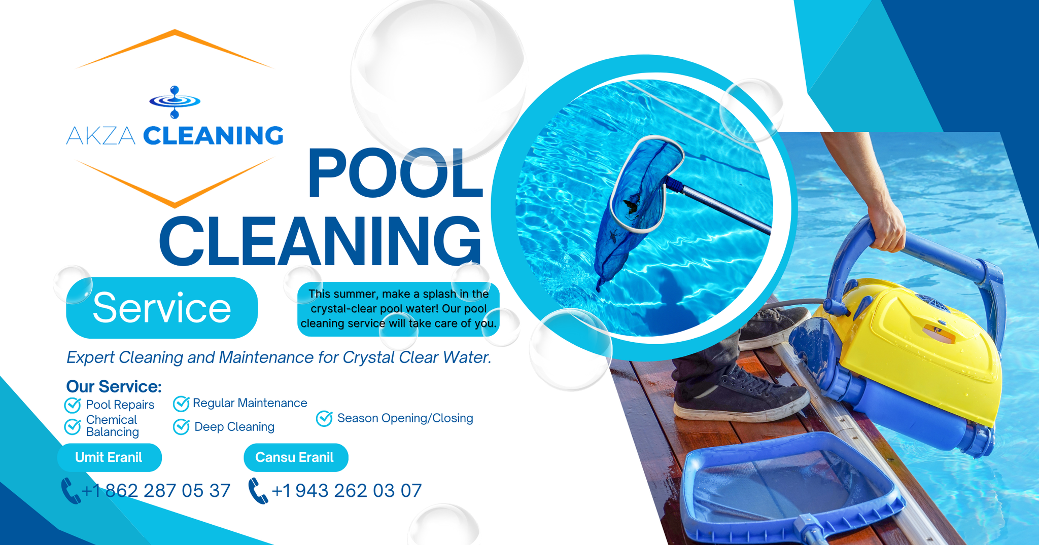 AKZA Cleaning banner